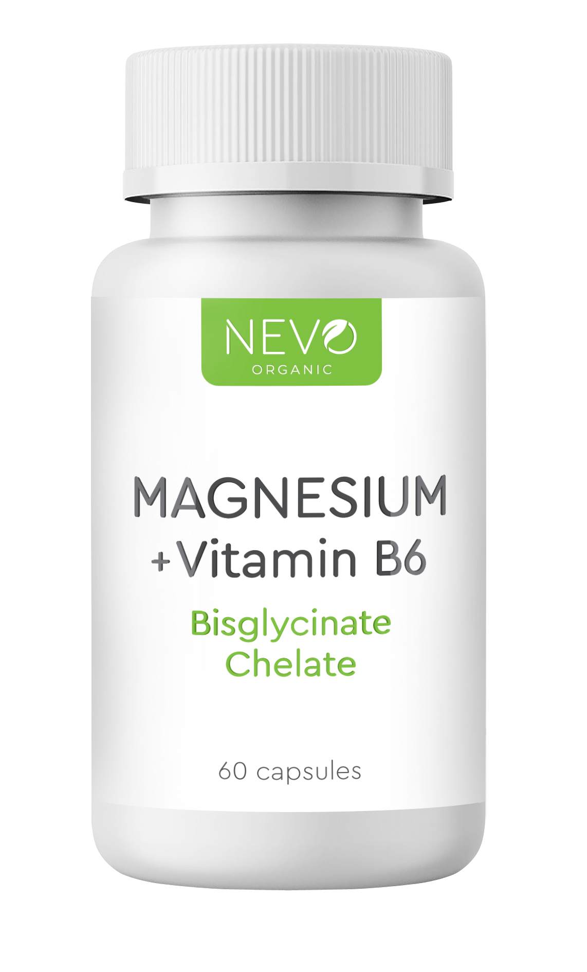 NEVO organic Magnesium chelate + B6 (60 капс)