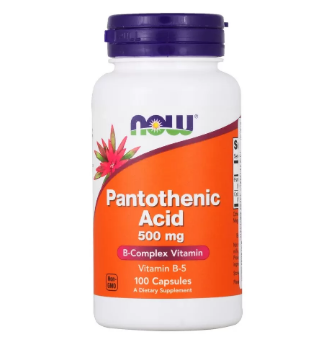 NOW Pantothenic Acid (100 капс.)