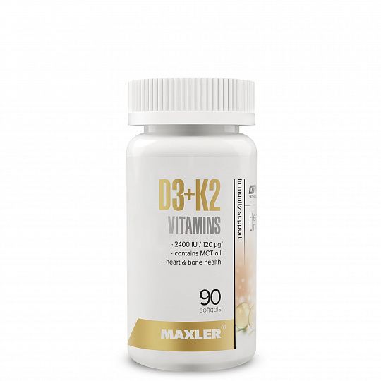 Maxler Vitamin D3 + K2 (90 капс.)