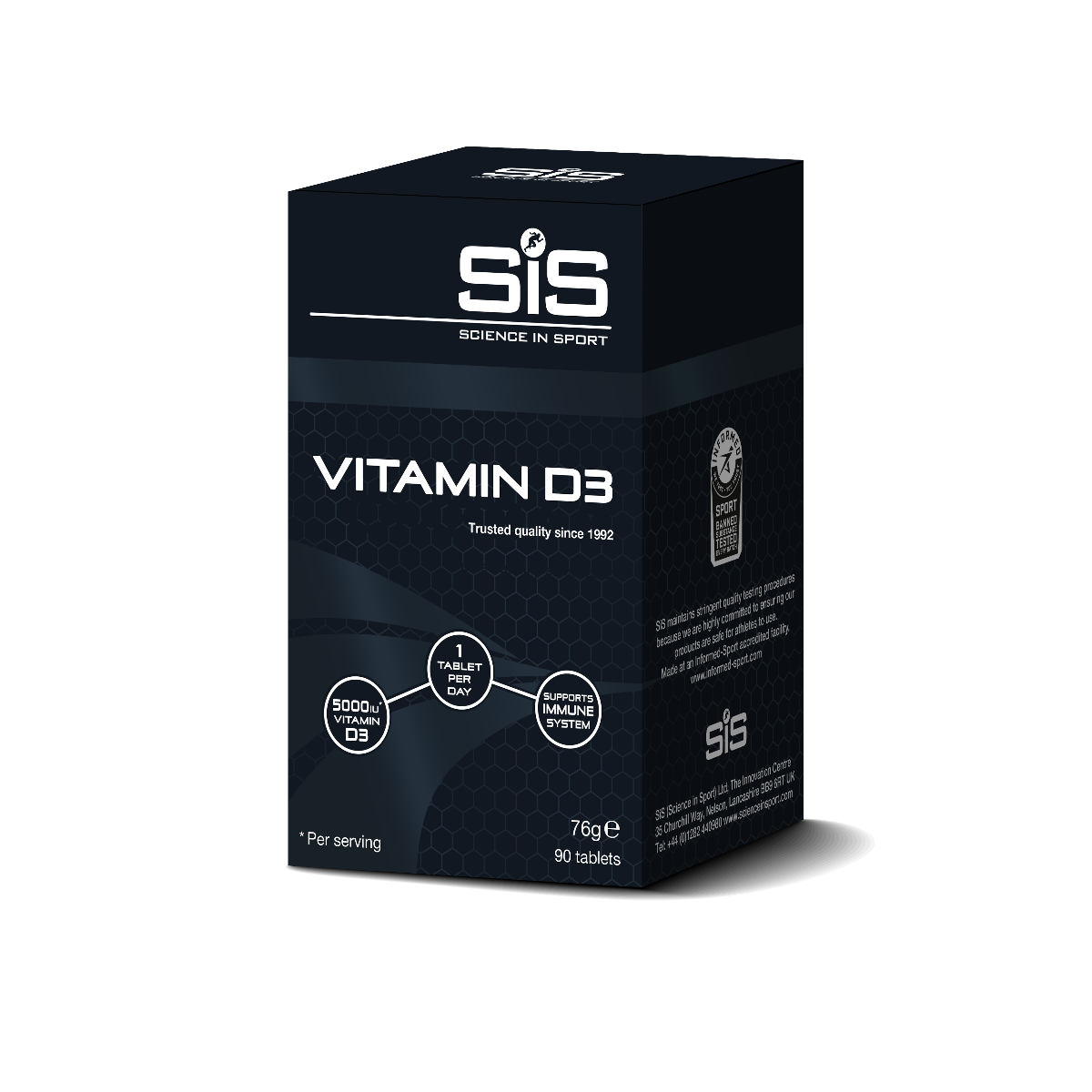 Витамин D3 SiS 5000 IU (90 табл.)