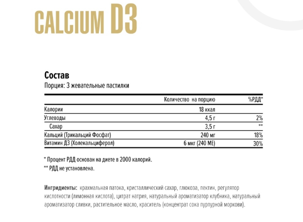 Maxler Calcium D3 Gummies (90 жев.пастилок)