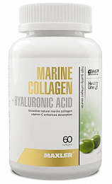 Maxler Marine Collagen + Hyaluronic Acid Complex (120 капс.)