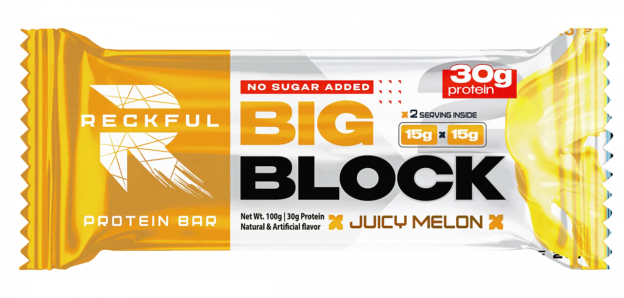 Reckful Батончик Protein Bar Big Block (100 гр.)