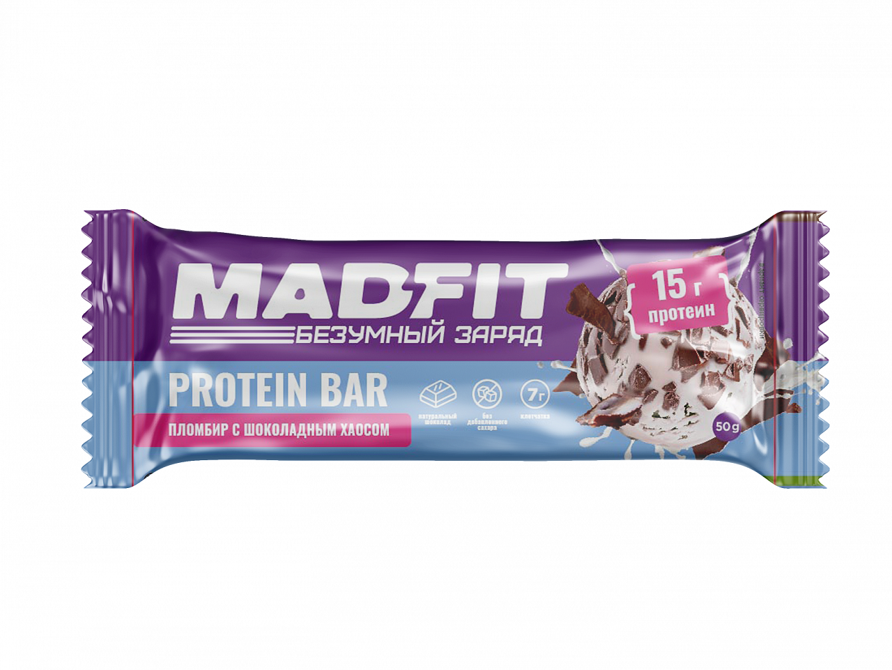 Mad Fit Батончик неглазированный (50 гр.)