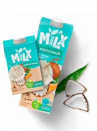 MILX растительный молочный напиток (500 мл.) Кокосовый