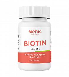 Bionic Biotin 5000 mcg (60 капс.)