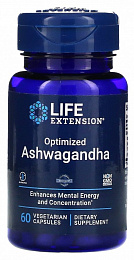 Life Extension Optimized Ashwagandha (60 капс.)