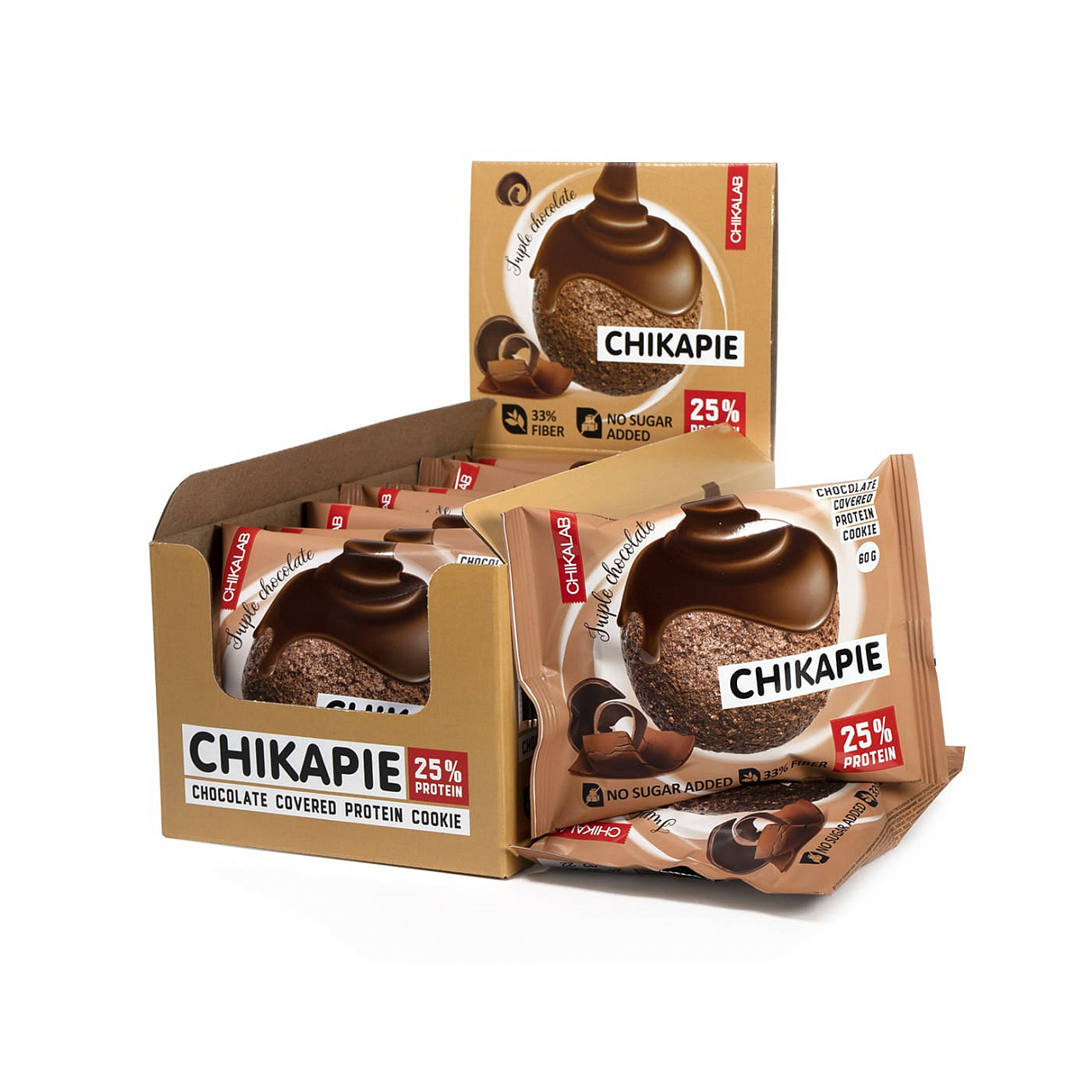 CHIKAPIE Протеиновое печенье Chikalab (60 гр.)