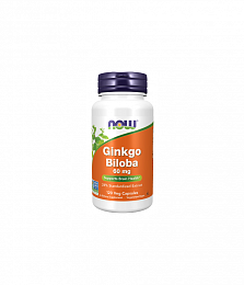 NOW Ginkgo Biloba 60 мг (120 вег капс.)