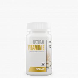 Maxler Vitamin E Natural form 150mg (60 гел. капс.)