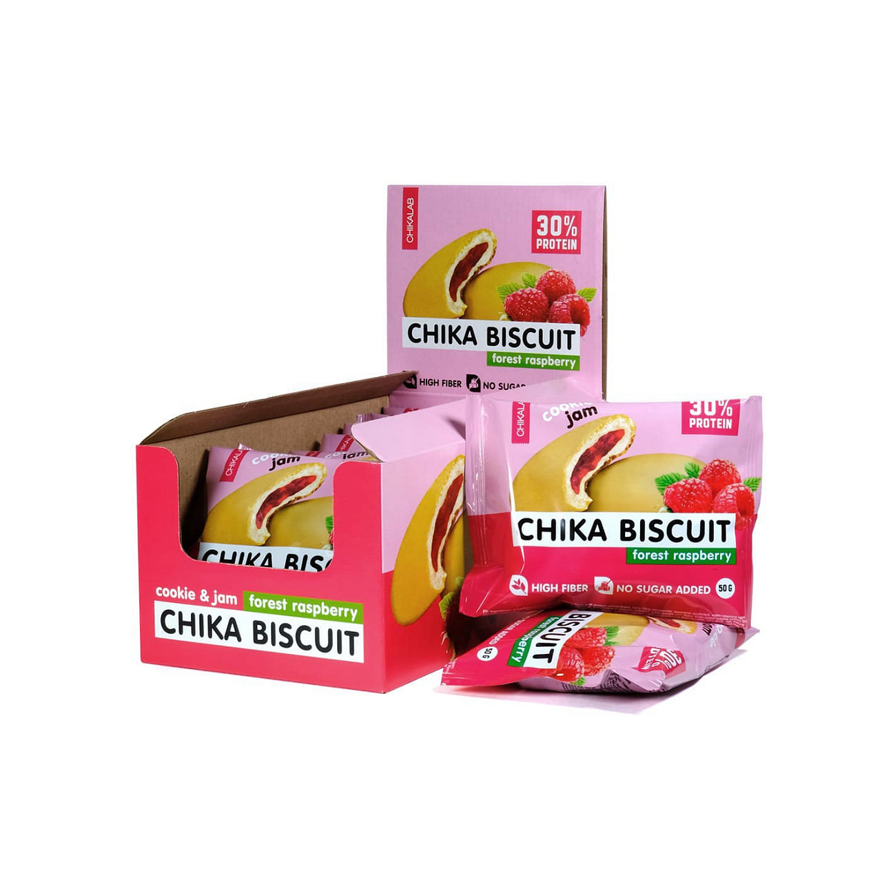 Chika BISCUIT Печенье неглаз. с нач. CHIKALAB (50 гр.)
