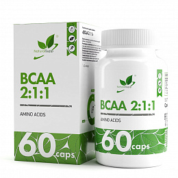 Natural Supp BCAA 2:1:1 Amino acids (60 капс.)