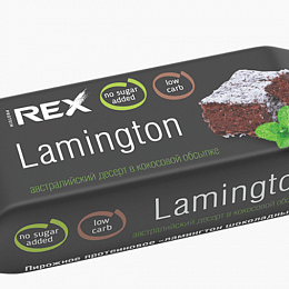 ProteinRex Lamington Пирожное протеиновое (50 гр.)