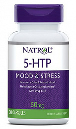 Natrol 5-HTP 50 mg (30 капс.)