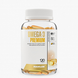 Maxler Omega-3 Premium EPA/DHA 400/200 Цитрус (120 капс.)