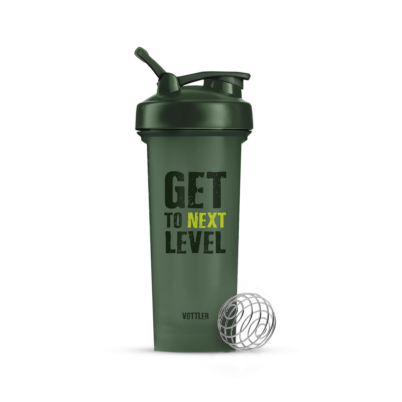 Шейкер Пластиковый Vottler Get To Next Level (1300 мл.)
