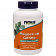 NOW Magnesium Citrate 400mg (120 вег.капс.)
