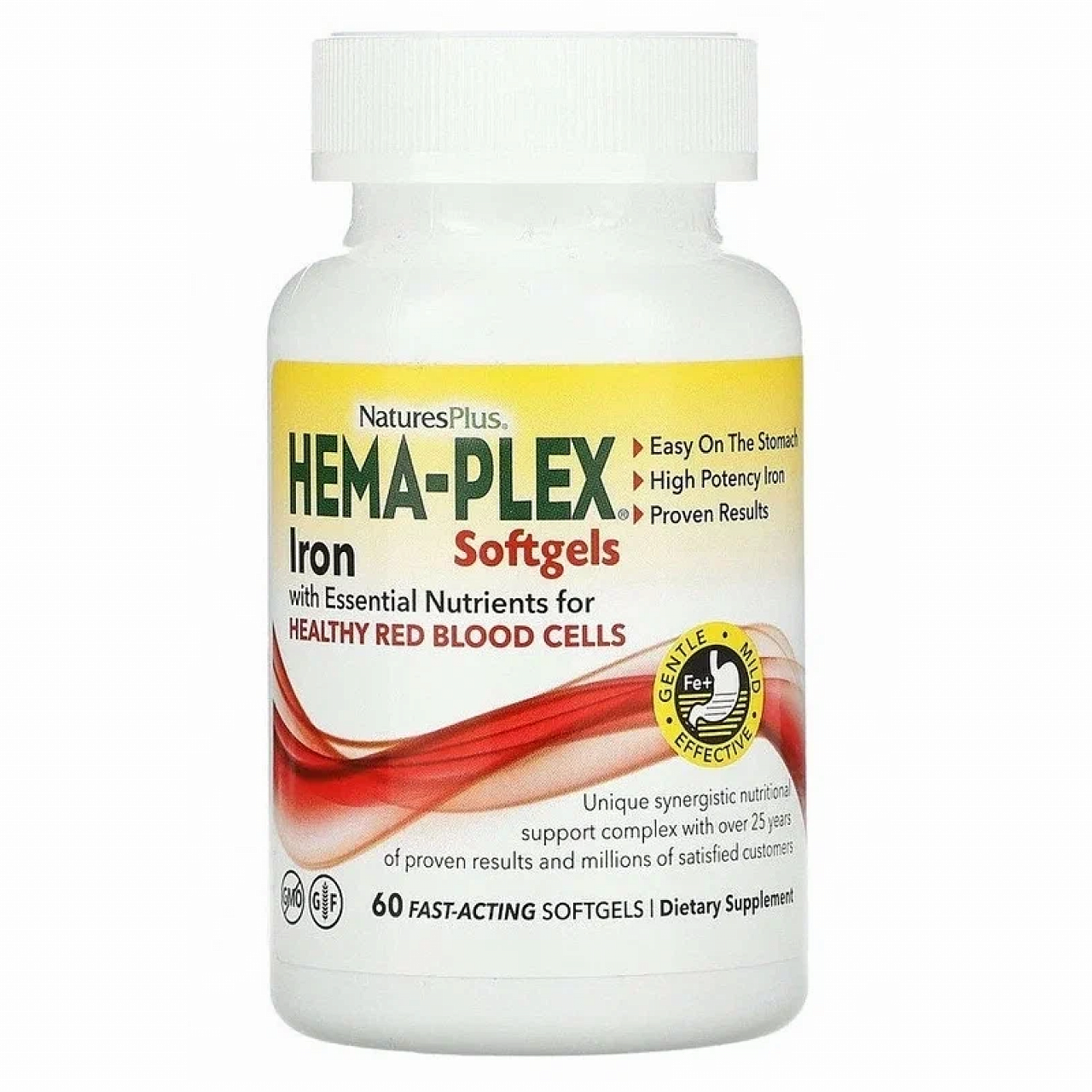 NaturesPlus Hema-Plex (60 капс.)