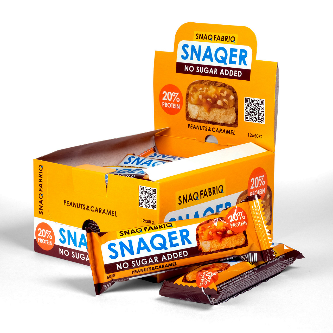 SNAQ FABRIQ  SNAQER Батончик глазированный (50 гр.)
