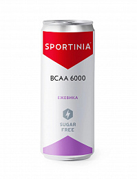 Sportinia BCAA 6000 - Алюминий (330 мл.)