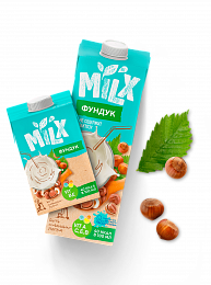 MILX растительный молочный напиток (500 мл.) Фундук