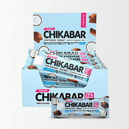 Батончик глазированный с начинкой Chikalab  (45 гр.)