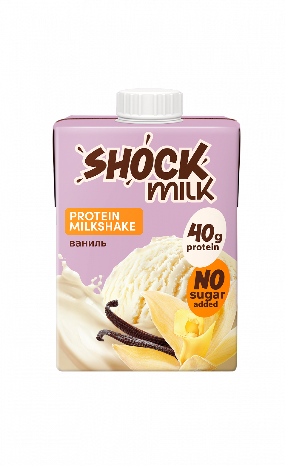 FitnesShock коктейль молочный Shock Milk (480 мл.)