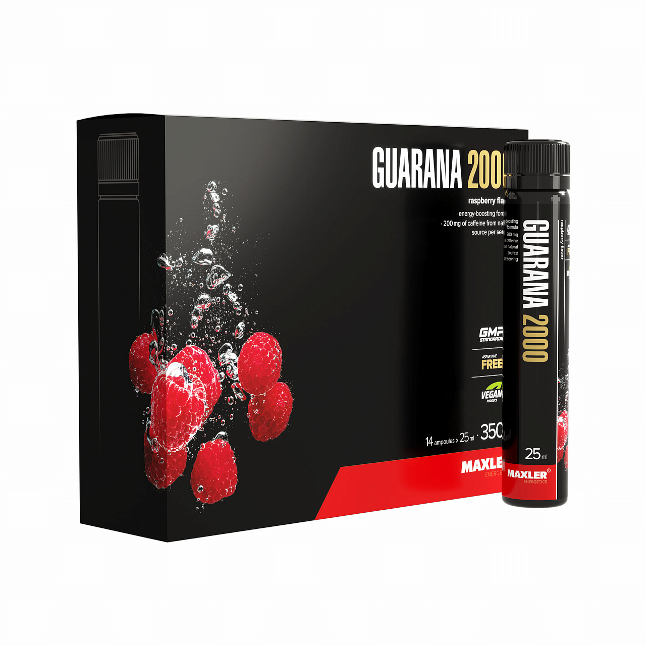 Maxler Energy Storm Guarana 2000 Коробка 14 шт по 25 мл (350 мл)