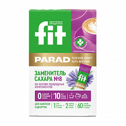 Заменитель сахара Fit Parad №8 саше (60гр/60 шт.)