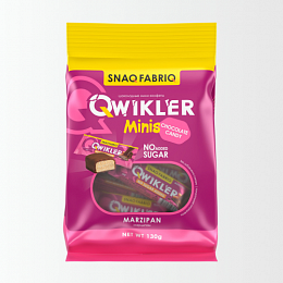 Snaq Fabriq Батончик глазированный Qwikler Minis (130гр.)