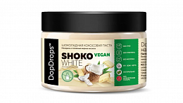 DopDrops Паста ореховая "Shoko White Coconut Vegan Butter" (250 гр.)