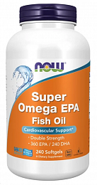 NOW Super Omega EPA 1200mg (240 капс.)