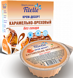Fitelle Крем-десерт "Кокосовый карамельно-ореховый" (100 гр.)