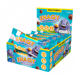 SNAQ FABRIQ Драже Snaqy Шарики кукурузные в шоколаде (30 гр.)
