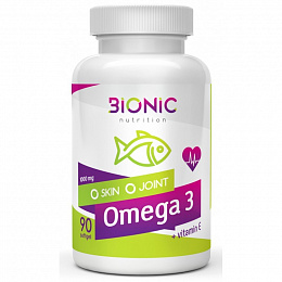 Bionic Omega 3 + Vitamin E (90 капс.)