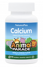 NaturesPlus Детский Calcium с сахаром (90 жев. табл.)