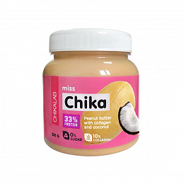 MISS CHIKA Арахисовая паста с кокосом Chikalab (250 гр.)