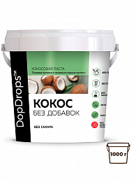 DopDrops Паста Кокосовая без добавок (1000 гр)