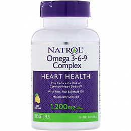 Natrol Omega 3-6-9 (90 капс.)