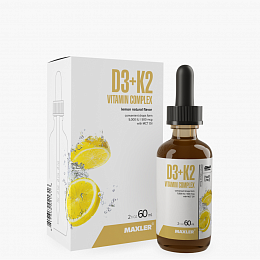 Maxler Vitamin D3+K2 Drops (60 мл)