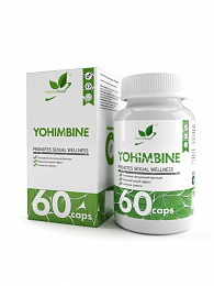Natural Supp Yohimbine Extract 50mсg (60 капс.)