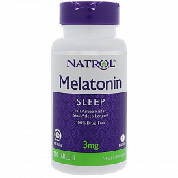 Natrol Melatonin 3mg Fast Dissolve (90 таб.)