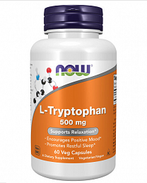 NOW L-Tryptophan 500mg (60 капс.)