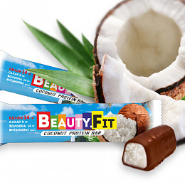 Beauty.Fit Батончик Coconut Protein Bar (60 гр. 2 конф.)