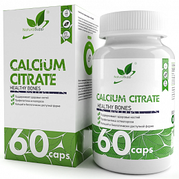Natural Supp Calcium Citrate (60 капс.)
