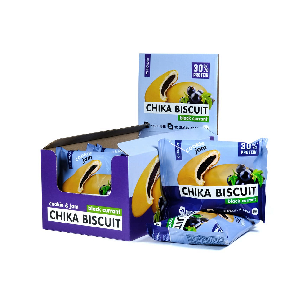 Chika BISCUIT Печенье неглаз. с нач. CHIKALAB (50 гр.)