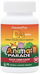 NaturesPlus Детский Vitamin D3 без сахара (90 жев. табл.)