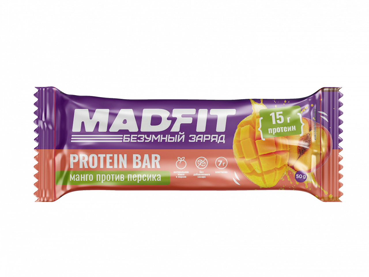 Mad Fit Батончик неглазированный (50 гр.)