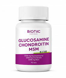 Bionic Glucosamine Chondroitine MSM (90 таб.)