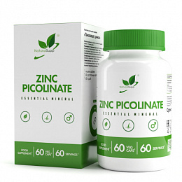 Natural Supp Zinc Picolinate Vegan (60 капс.)